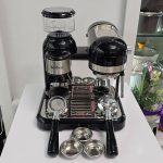 دستگاه ماشین اسپرسو ساز اداری خانگی لوواک Luwak صنعتی آسیاب دار