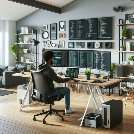 طراحی دفتر کار مناسب برای برنامه‌نویس‌ها